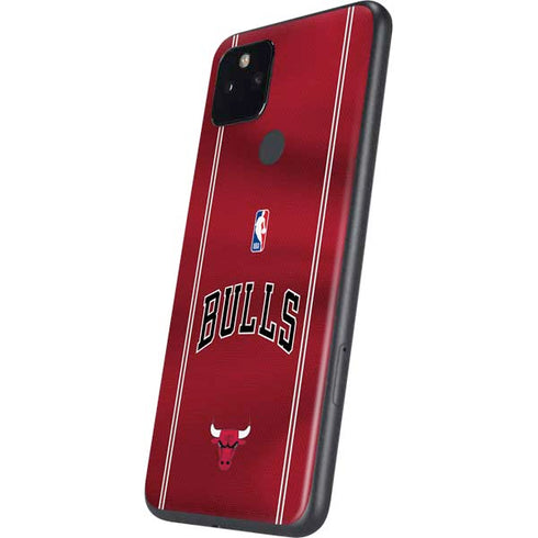 NBA Chicago Bulls Jersey Google Pixel 5a Skin